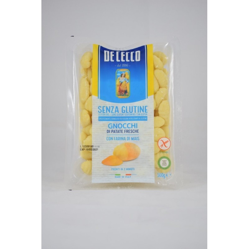 DE CECCO GNOCCHI SENZA GLUTINE GR 500