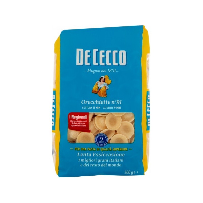 DE CECCO ORECCHIETTE 91 GR. 500