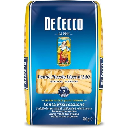 DE CECCO PENNE PICCOLE LISCE GR. 500