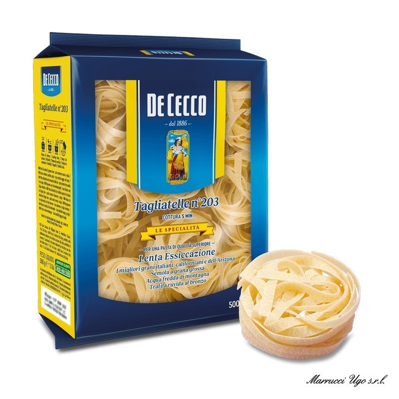 DE CECCO TAGLIATELLE NIDI 500 GR.