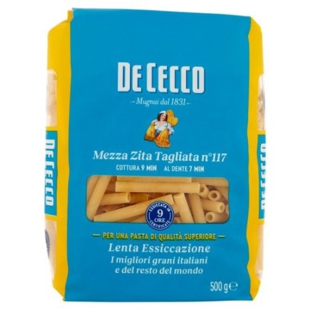 DE CECCO MEZZ ZITI T 117 GR 500