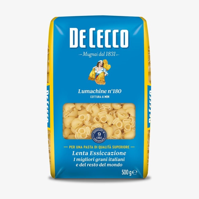 DE CECCO LUMACHINE 180 GR 500