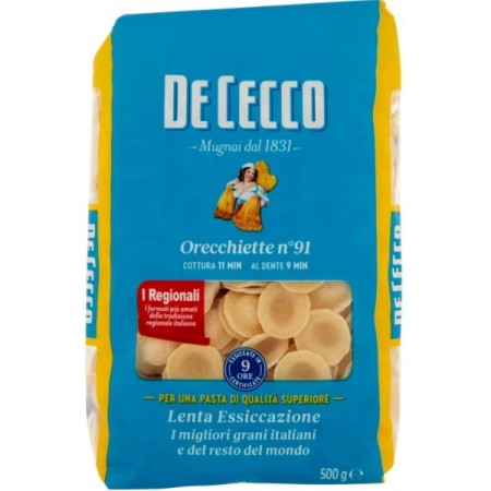DE CECCO ORECCHIETTE 91 GR. 500