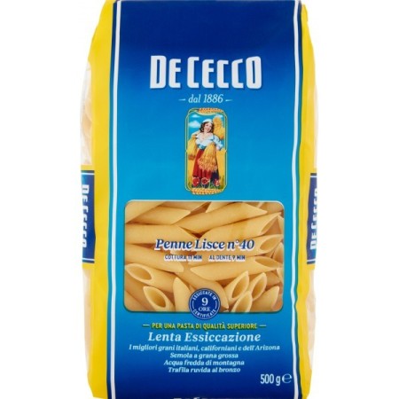 PASTA DE CECCO N40 PENNE GR 500