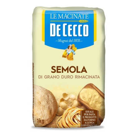 DE CECCO SEMOLA KG 1 RIMACINATA