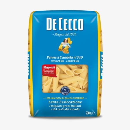 DE CECCO PASTA 500 PENNE A CANDELA