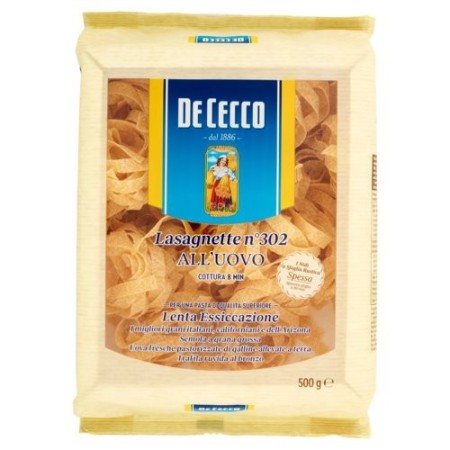 DE CECCO LASAGN TTE UOVO GR 500