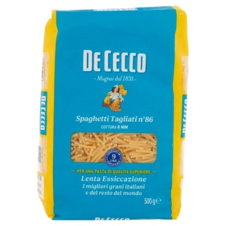 DE CECCO PASTA 500 SPAGHETTI TAGLIA
