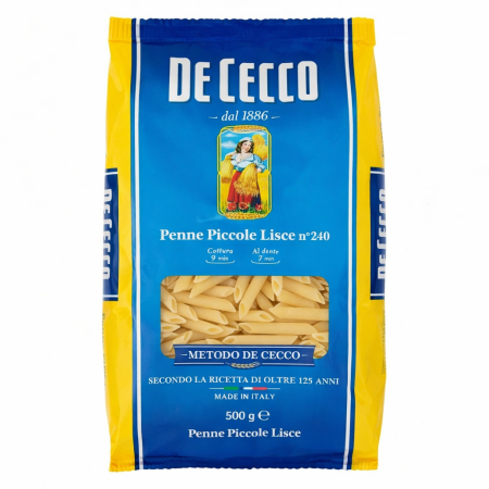DE CECCO PENNE PICC. LISCE 240 GR 500