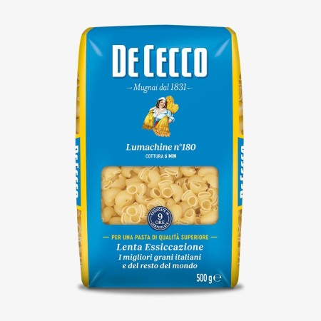 DE CECCO LUMACHINE 180 GR 500