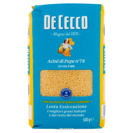 DE CECCO ACINI DI PEPE GR 500