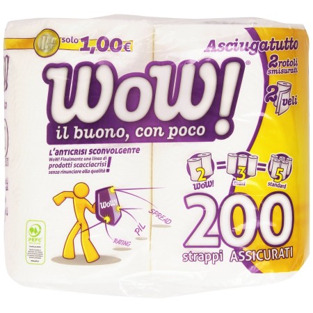 ASCIUGATUTTO WOW! 2R 2V 200