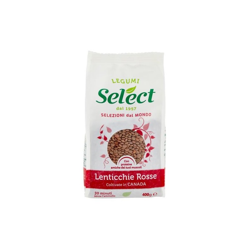 LENTICCHIE ROSSE SELECT GR 400