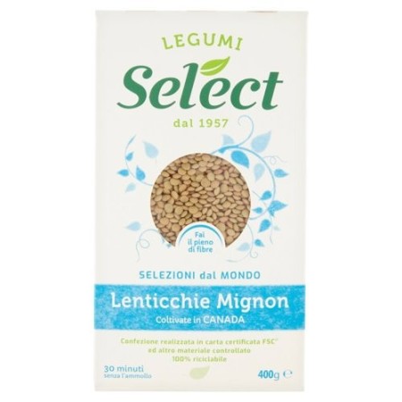 SELECT LENTICCHIE MIGNON 400GR