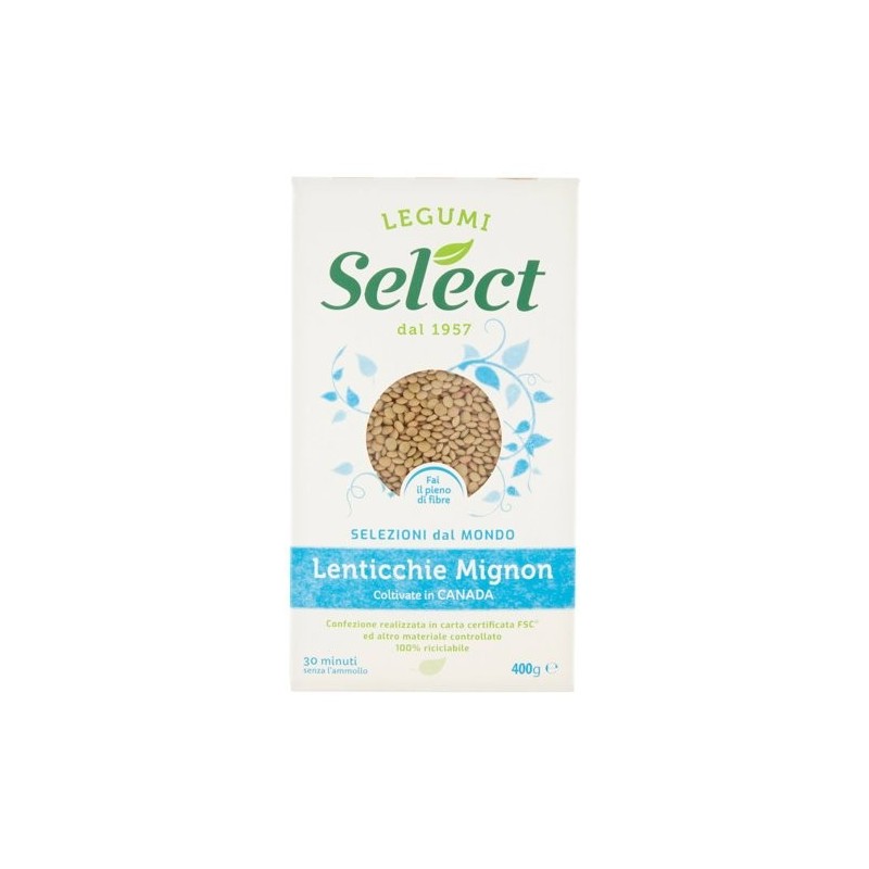 SELECT LENTICCHIE MIGNON 400GR