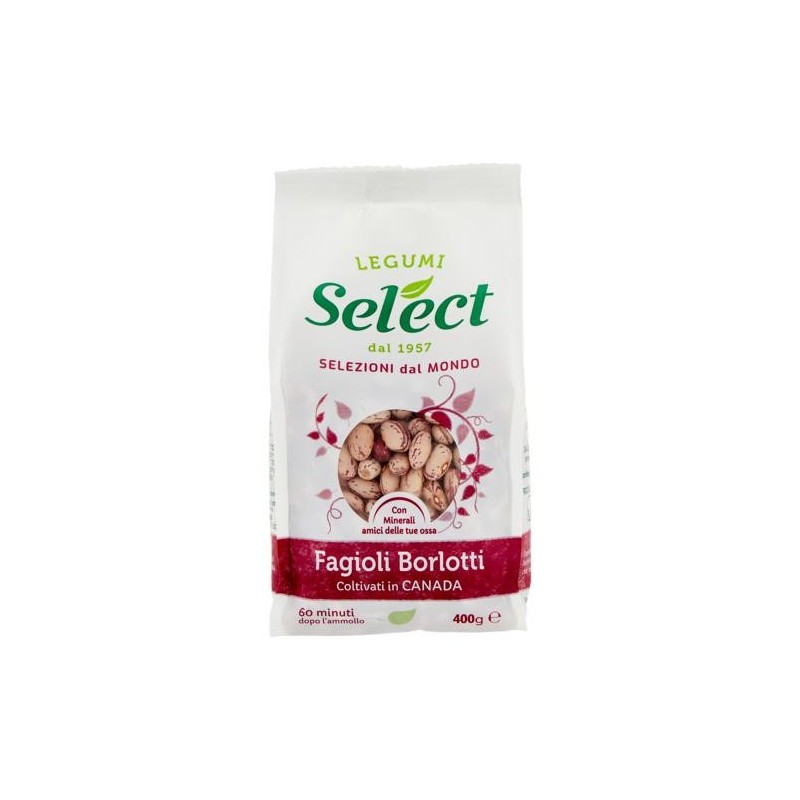 SELECT FAGIOLI BORLOTTI GR400  AS