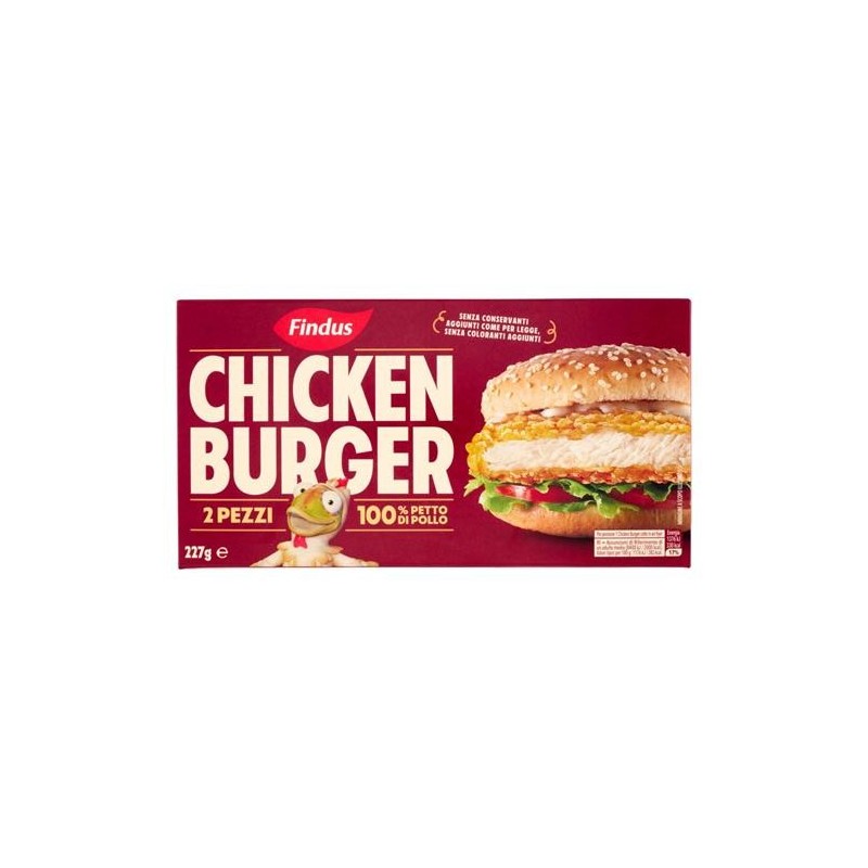 FINDUS BIG BURGER CHICKEN