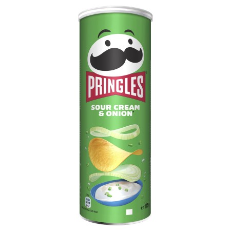 PRINGLES SOUR CREAM   ONION GR 175