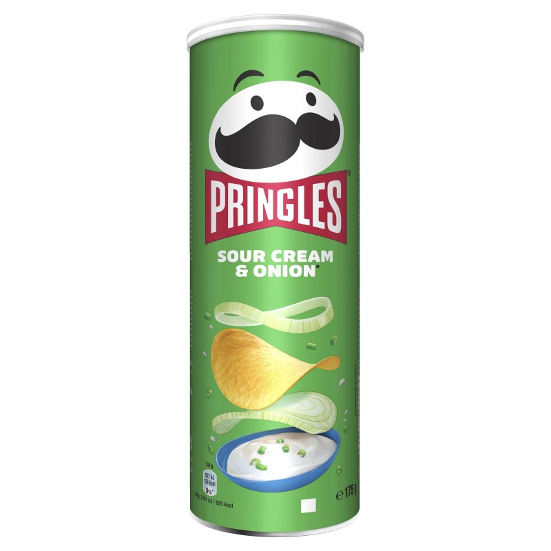 PRINGLES SOUR CREAM   ONION GR 175