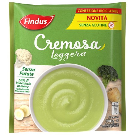CREMOSA FINDUS VERD S/GLU 600G