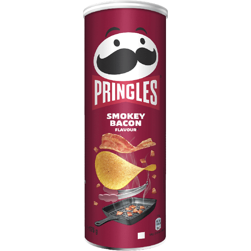 PRINGLES BACON BBQ 175GR