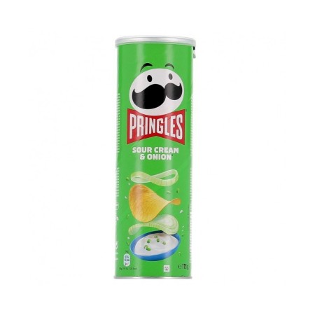PRINGLES CREAM & ONION 175GR