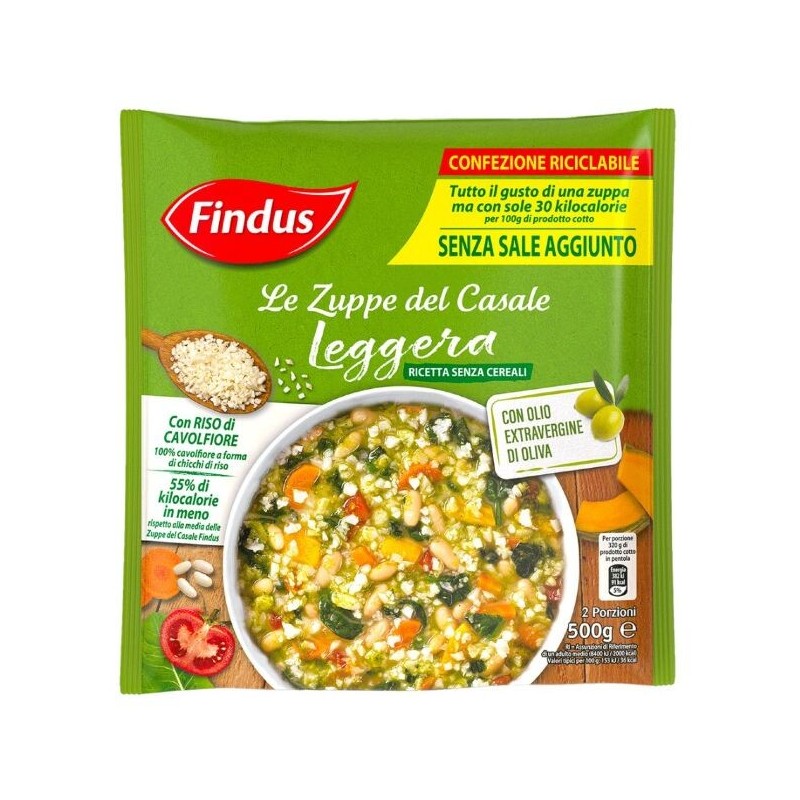 FINDUS ZUPPA LEGGERA 500GR