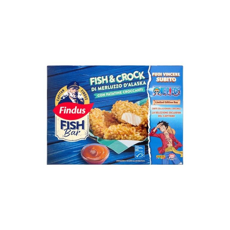 FISH CROCK FINDUS MER/PAT 250G