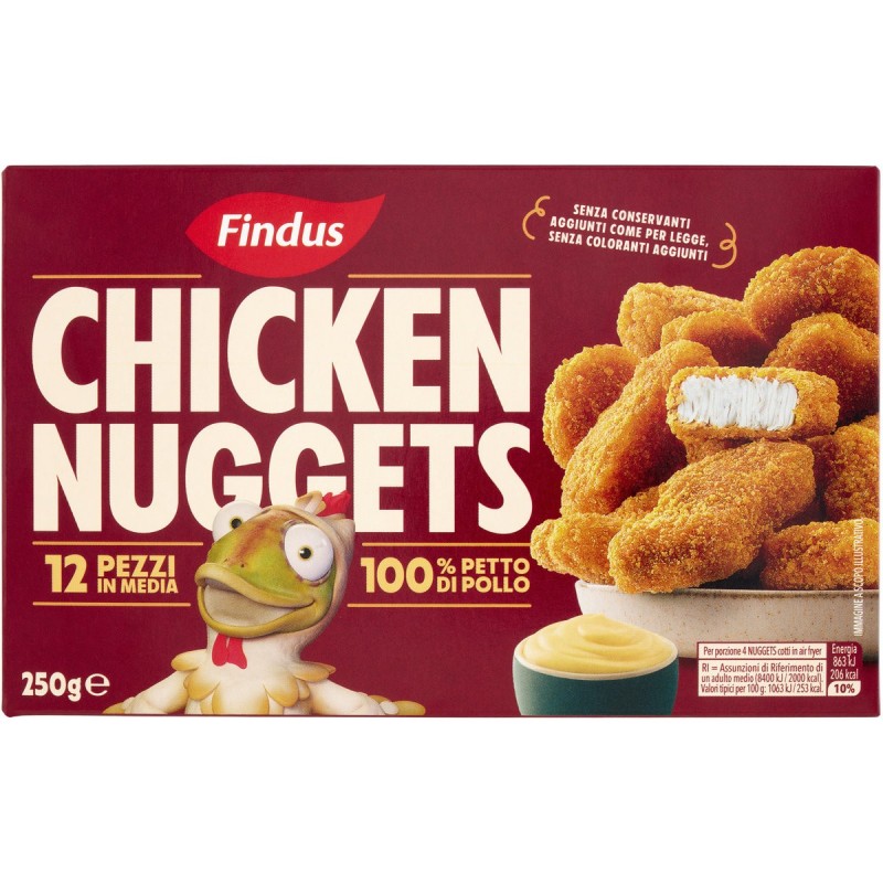 FINDUS NUGGETS POLLO GR