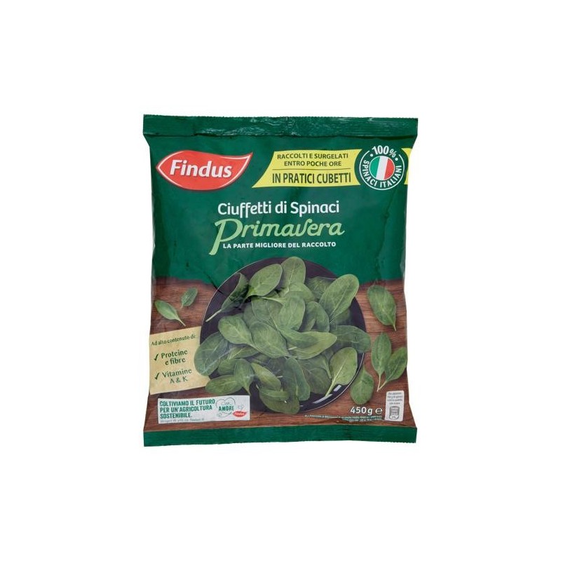 FINDUS SPINACI CIUFF PRIMAVERA 450G