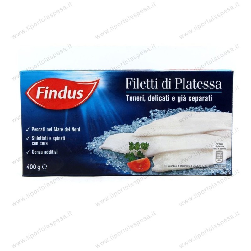 FINDUS PLATESSA FILETTI GR 400