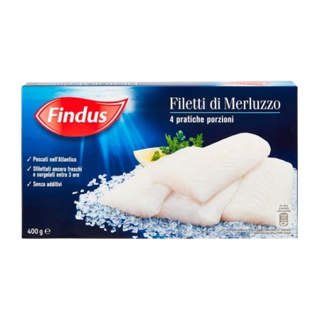 FINDUS MERLUZZO FILETTI PORZ GR 400