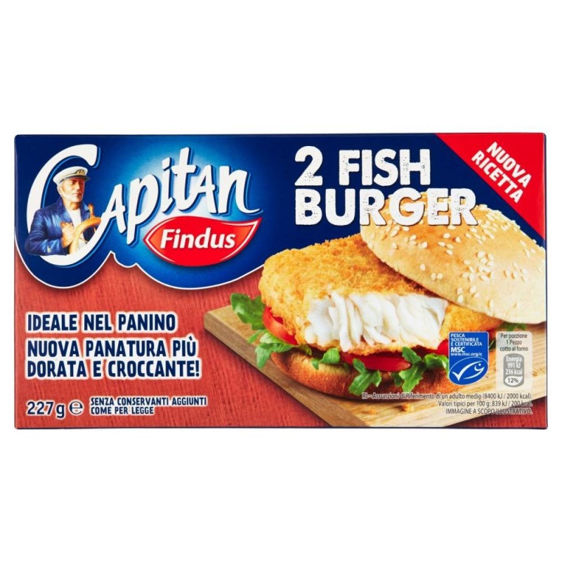 FINDUS FISHBURGER GR 227