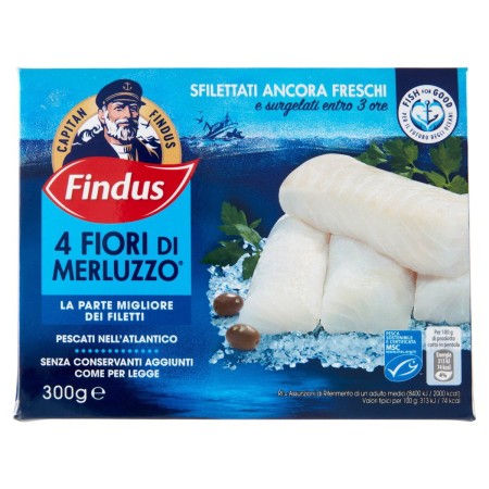 FINDUS FIORI DI MERLUZZO NEW GR 300