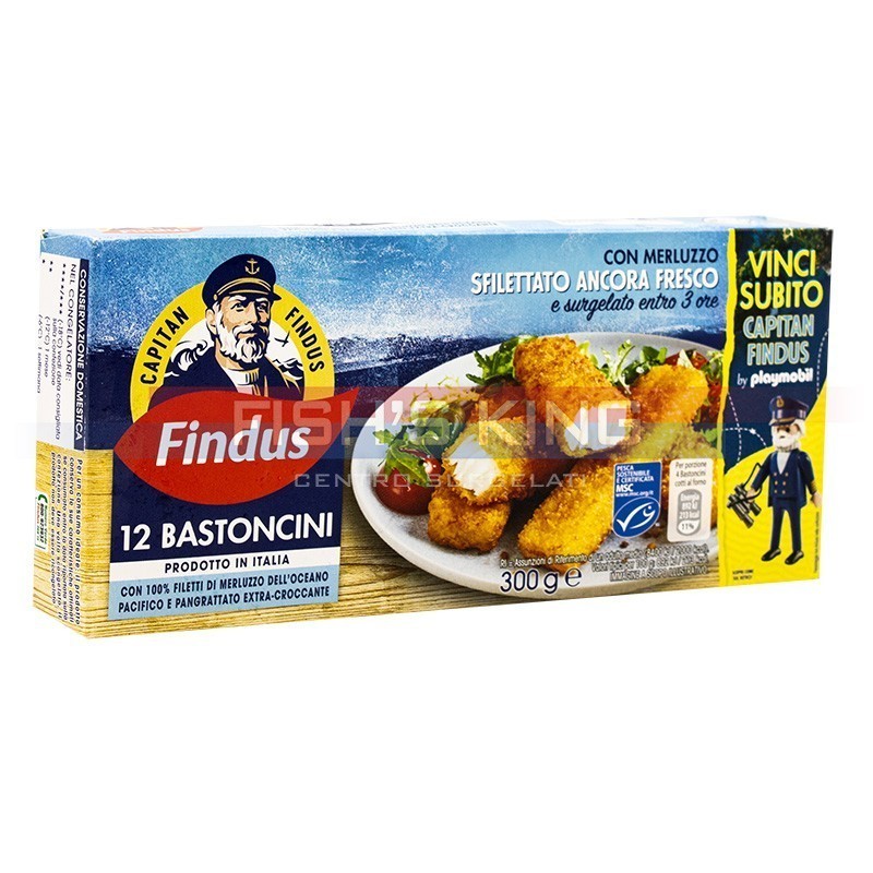 FINDUS BASTONCINI NEW 12PZ 300GR