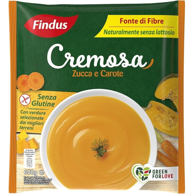 CREMOSA ZUCCA E CAROTE FINDUS