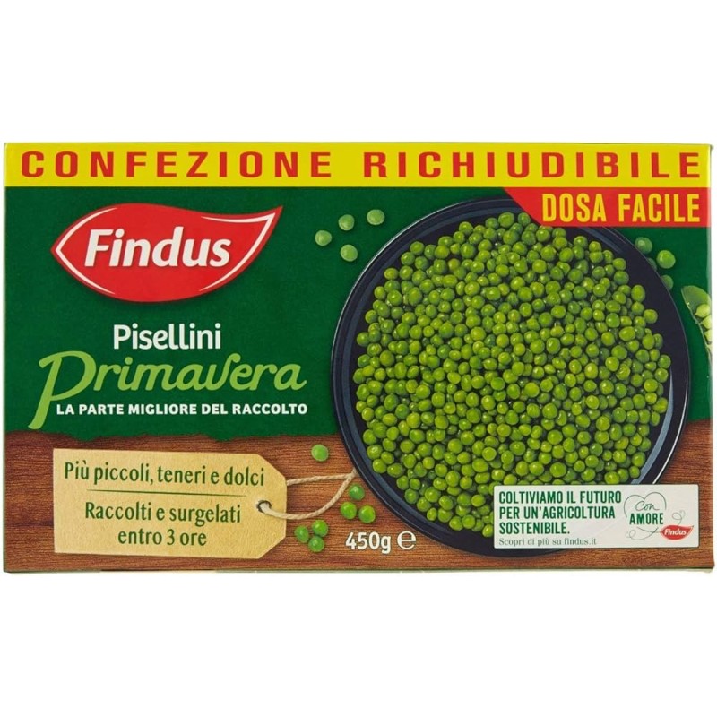 FINDUS PISELLINI PRIMAVERA 450 GR