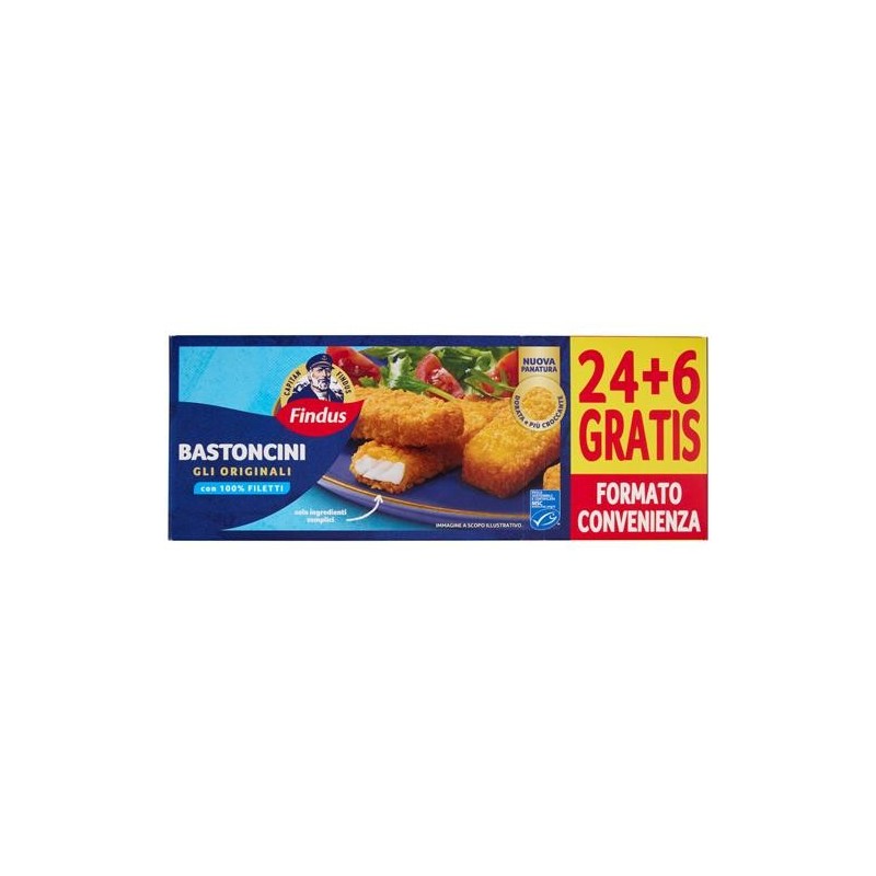 FINDUS BASTONCINI 24 GR 600