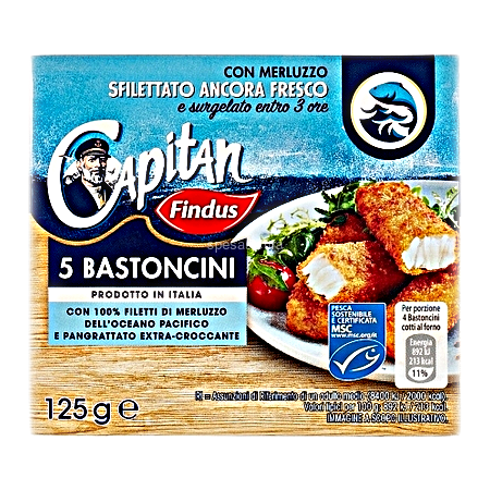 FINDUS 5 BASTONCINI GR 125
