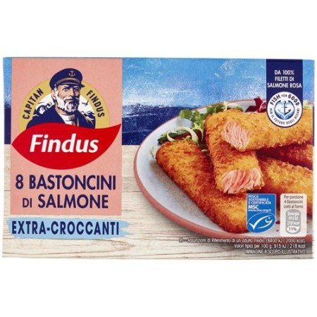 FINDUS BAST  SALMONE X 8