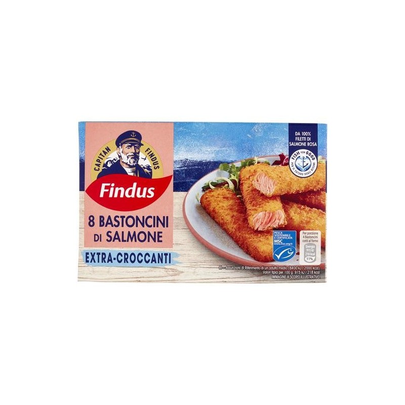 FINDUS BAST  SALMONE X 8
