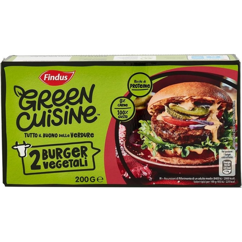 FINDUS 2 BURGER VEGETALI