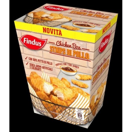 FINDUS STRIPS DI POLLO GR