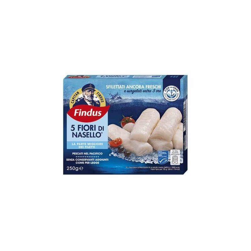 FINDUS 5 FIORI DI NASELLO