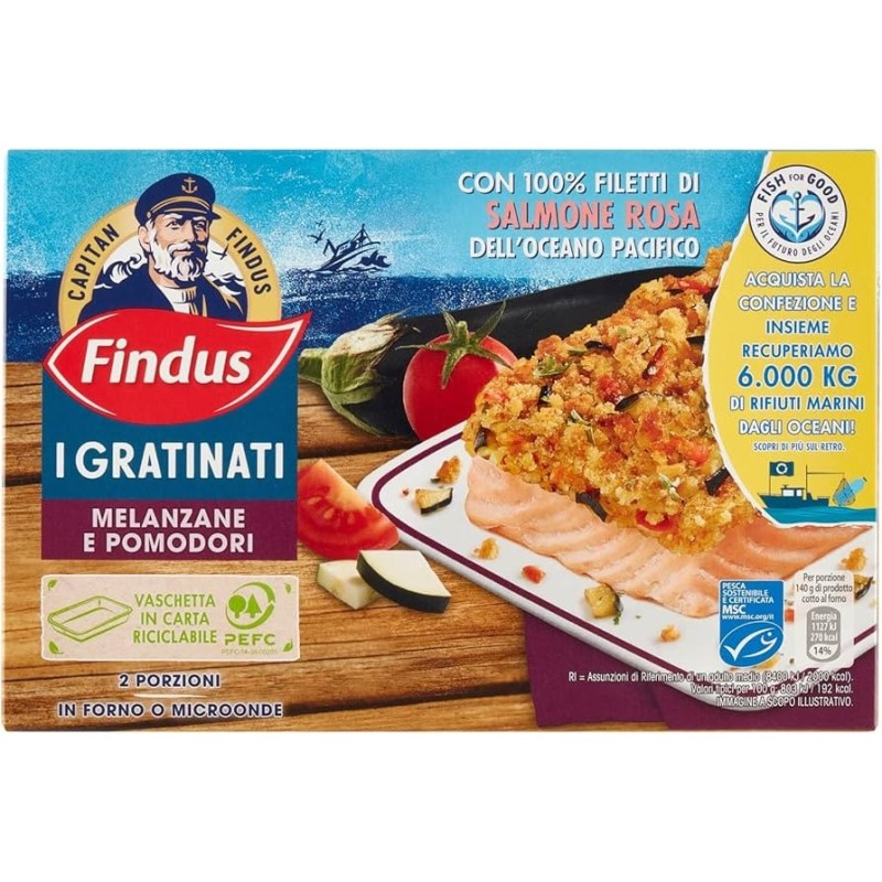 FINDUS SALM  GRATIN  MEDITER  GR 400