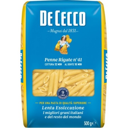 DE CECCO GR 500 PENNE RIGATE N 41