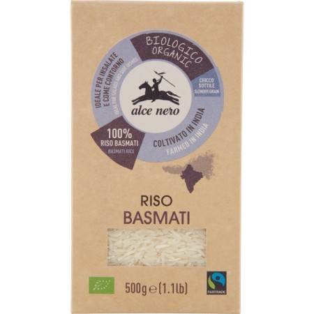RISO BASMATI ALCE NERO GR 500