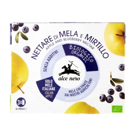 NETTARE MELA MIRTILLO ALCE NERO TRIS