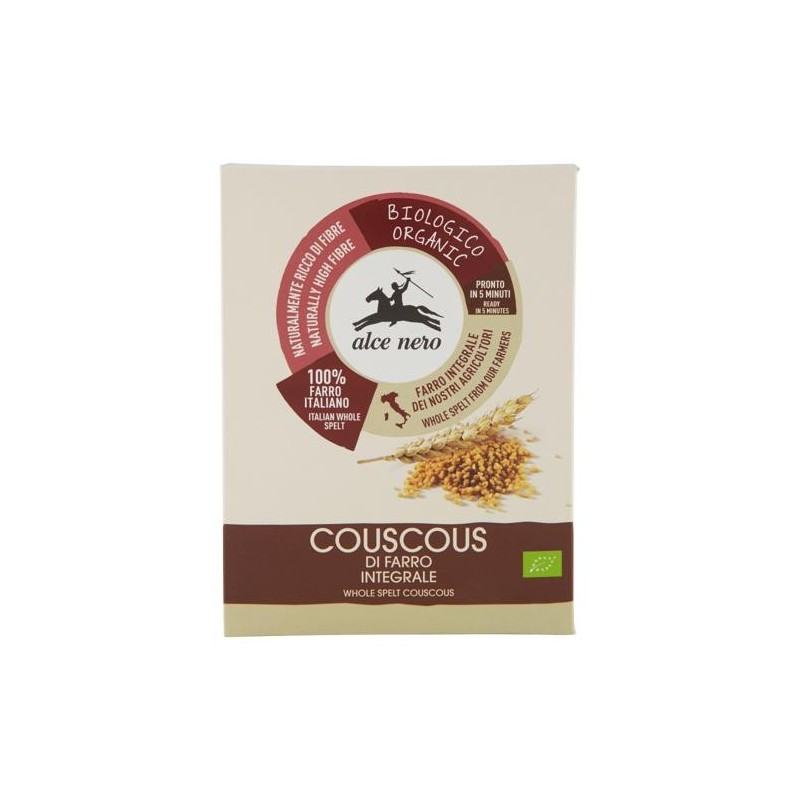 COUSCOUS DI FARRO ALCE NERO GR 500