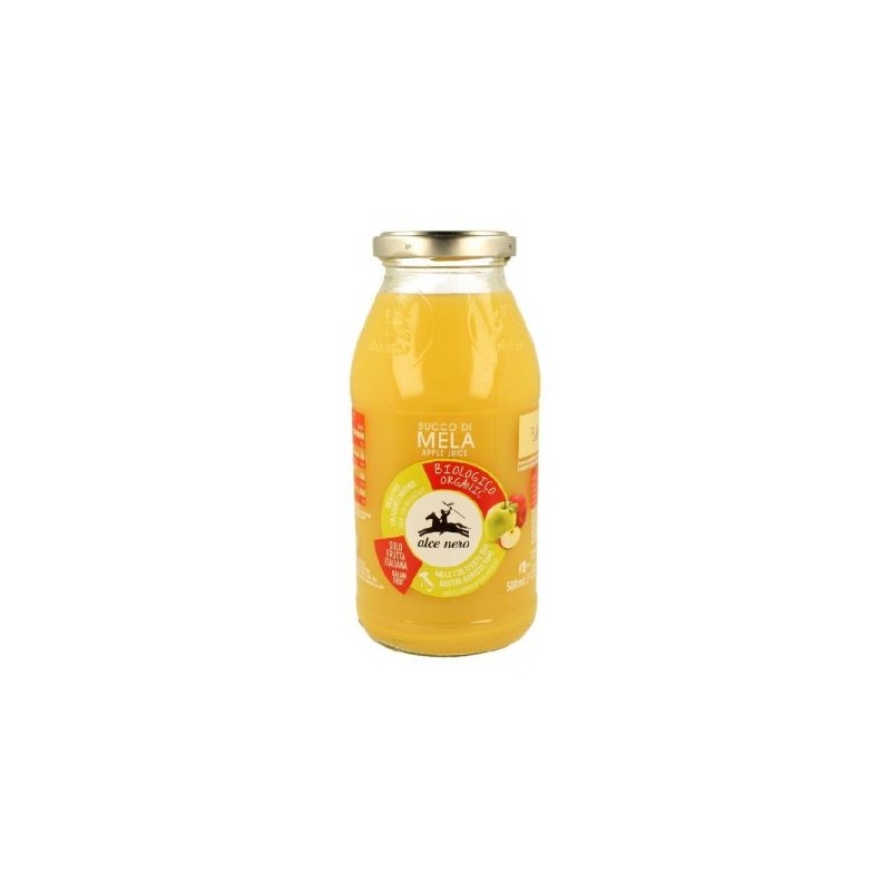 ALCE NERO SUCCO 100 MELA BIO 500ML